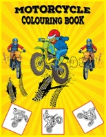 Motorcycle Colouring Book: Fun Learning and Motorcycle Colouring Book For Kids ,Best Christmas Gift , New Year GiftFor Kids 1674751524 Book Cover