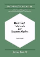 Lehrbuch Der Linearen Algebra 3034859295 Book Cover