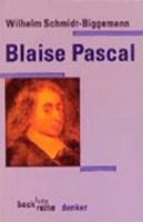 Blaise Pascal. 3406419534 Book Cover