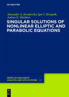 Singular Solutions of Nonlinear Elliptic and Parabolic Equations 3110315483 Book Cover