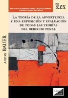 Teoría de la advertencia y una exposición y evaluacion (Spanish Edition) 9563929578 Book Cover
