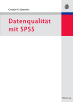 Datenqualitat Mit SPSS 3486582143 Book Cover