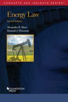Energy Law 1642425346 Book Cover