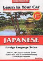 Learn in Your Car Japanese: Level 1 (Learn in Your Car) 1591251982 Book Cover