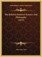 The Relation Between Science And Philosophy 1104920794 Book Cover