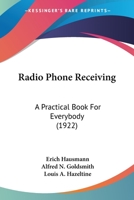Radio phone receiving 0548589151 Book Cover