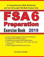 FSA 6 Math Preparation Exercise Book : A Comprehensive Math Workbook and Two Full-Length FSA 6 Math Practice Tests 164612023X Book Cover