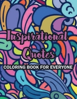 inspirational Quotes coloring book for everyone 9395145064 Book Cover