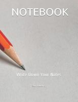 Notebook: Write down your notes 1729178537 Book Cover