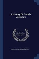 History of French Literature 1171837259 Book Cover