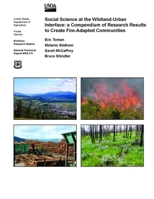 Social Science at the Wildland-Urban Interface: A Compendium of Research Results to Create Fire-Adapted Communities 1365025357 Book Cover