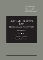 Legal Malpractice Law: Problems and Prevention 1647082854 Book Cover