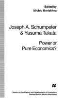 Power or Pure Economics? (Classics in the History and Development of Economics) 134914956X Book Cover