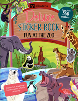 Deluxe Sticker Book: At the Zoo 8000080583 Book Cover
