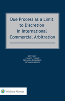 Due Process As a Limit to Discretion in International Commercial Arbitration 9403519509 Book Cover