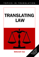 Translating Law 1853599549 Book Cover