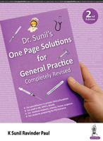 Dr Sunil's One Page Solutions for General Practice 9351523950 Book Cover