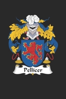 Pellicer: Pellicer Coat of Arms and Family Crest Notebook Journal (6 x 9 - 100 pages) 1695120531 Book Cover