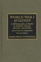 World War I Aviation 081083085X Book Cover