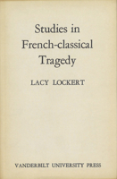 Studies in French-Classical Tragedy 0826510493 Book Cover