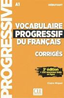 vocabulaire progressif niveau débutant Corrigés 3ED 2090380187 Book Cover