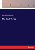 The Chief Things 3337426255 Book Cover