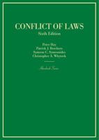 Conflict of Laws 163460332X Book Cover