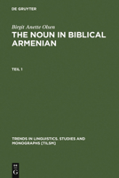 The Noun in Biblical Armenian 3110164833 Book Cover