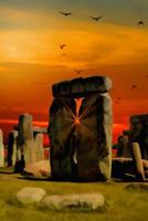 Composition Book: Stonehenge: 140 Page 6x9 Composition Notebook Diary 1979254176 Book Cover