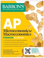 AP Microeconomics/Macroeconomics Premium, Eighth Edition: Prep Book with 4 Practice Tests + Comprehensive Review + Online Practice 1506296688 Book Cover