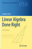 Linear Algebra Done Right 3319110799 Book Cover