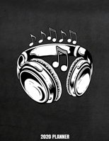 2020 Planner: Weekly Planner January 2020 - December 2020 Calendar Agenda Daily Schedule For Music Lovers Singers Musicians 1677283807 Book Cover