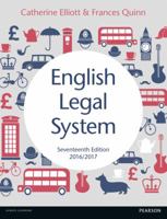 English Legal System: Mylawchamber Pack 140581165X Book Cover