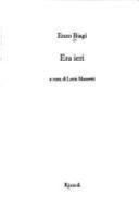 Era ieri 8817009113 Book Cover