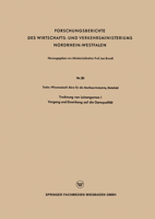 Trocknung Von Leinengarnen I: Vorgang Und Einwirkung Auf Die Garnqualitat 3663199940 Book Cover