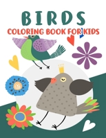 Birds Coloring Book for Kids: Beautiful Birds Coloring Book, Cute Bird Coloring Books for Kids B0915GWYGN Book Cover