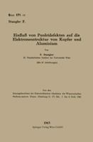Einfluss Von Punktdefekten Auf Die Elektronenstruktur Von Kupfer Und Aluminium 366223839X Book Cover