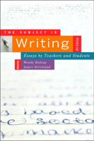 The Subject Is Writing: Essays by Teachers and Students 0867094575 Book Cover