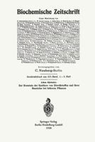 Zur Kenntnis Der Synthese Von Eiweissstoffen Und Ihrer Bausteine Bei Hoheren Pflanzen 3662312859 Book Cover