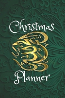 Christmas Planner: Organizer , Calendar , Schedule, New Year Agenda, Notebook,(110 Pages, Lined , 6 x 9) 1713459469 Book Cover