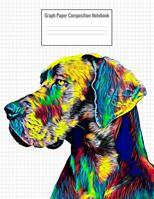 Graph Paper Composition Notebook: Quad Ruled 5 Squares Per Inch, 110 Pages, Great Dane Dog Cover, 8.5 X 11 Inches / 21.59 X 27.94 CM 1092403655 Book Cover