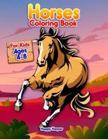 Horses Coloring Book 1989968260 Book Cover