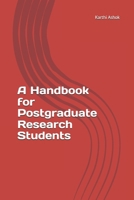 A Handbook for Postgraduate Research Students B0BZF7GQ1Q Book Cover