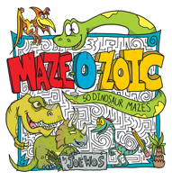 Maze-O-Zoic: 50 Dinosaur Mazes 1438012276 Book Cover