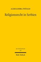 Religionsrecht in Serbien 3161527526 Book Cover