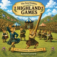 The Sand Rabbits and the Highland Games: A Tale of Friendship, Tradition, and Courage B0H6R6DG8Z Book Cover