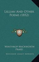 Lillian, and Other Poems 1437112803 Book Cover