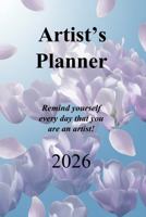 Artist's Planner 2026 B0GDFSF8SV Book Cover