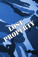 Lost Property Log Book: Camouflage, Blue - Bespoke, personalised book. Contact us if you would like your own image, name or other text on a book. 1711827509 Book Cover