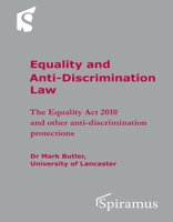 Equality and Anti-Discrimination Law: The Equality Act 2010 and Other Anti-Discrimination Protections 1907444475 Book Cover